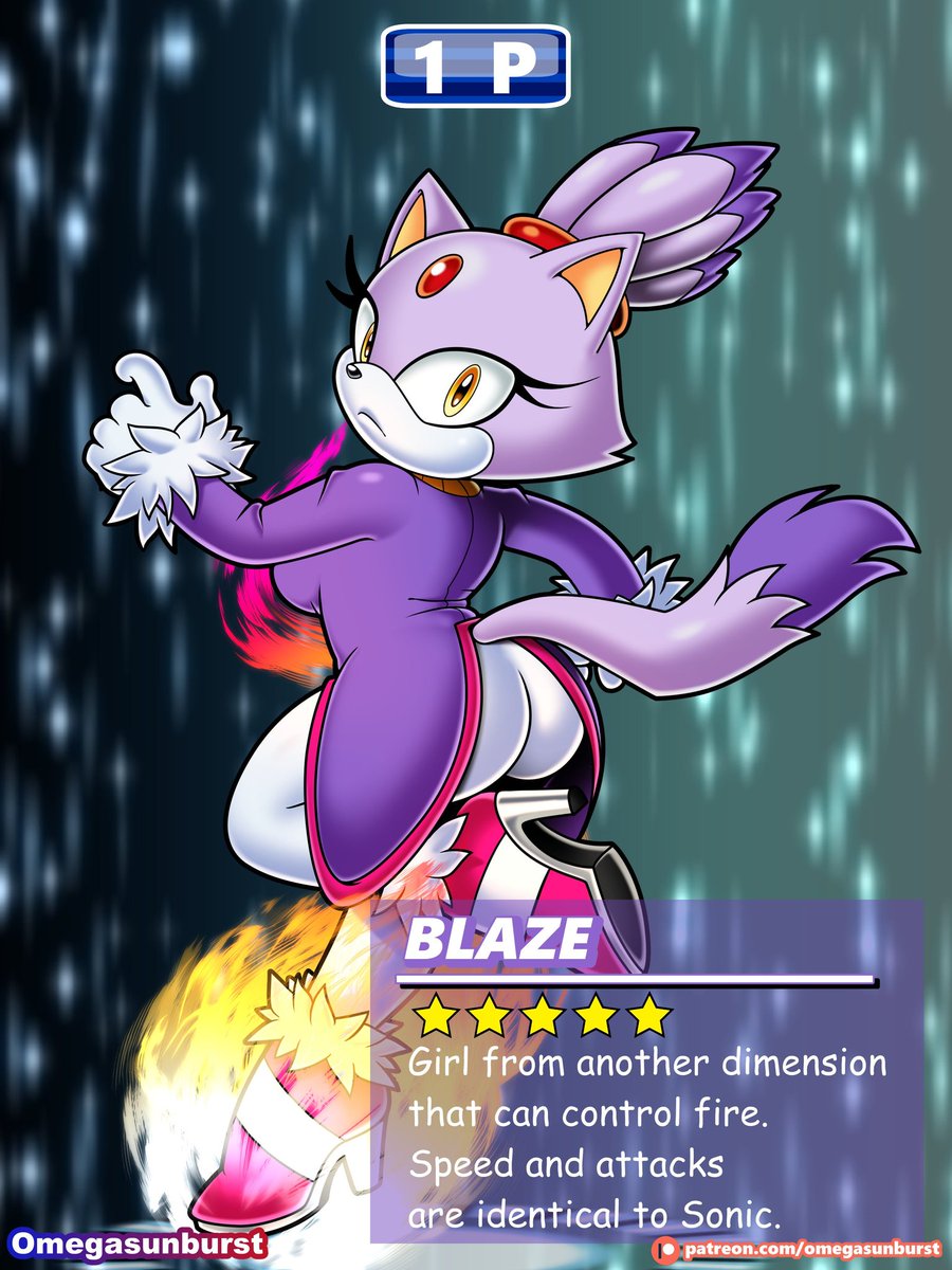 FirePrincessKat's tweet image. When you get to play as Blaze

🎨omegasunburst