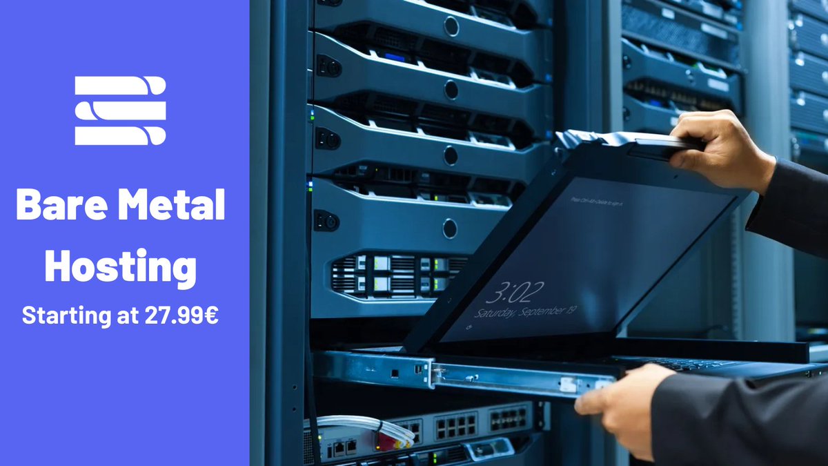 POV: You see that we have dedicated servers starting from 27,99€ with 64 gigabytes of ram and powerful Xeon processors over at serverscale.net/baremetal