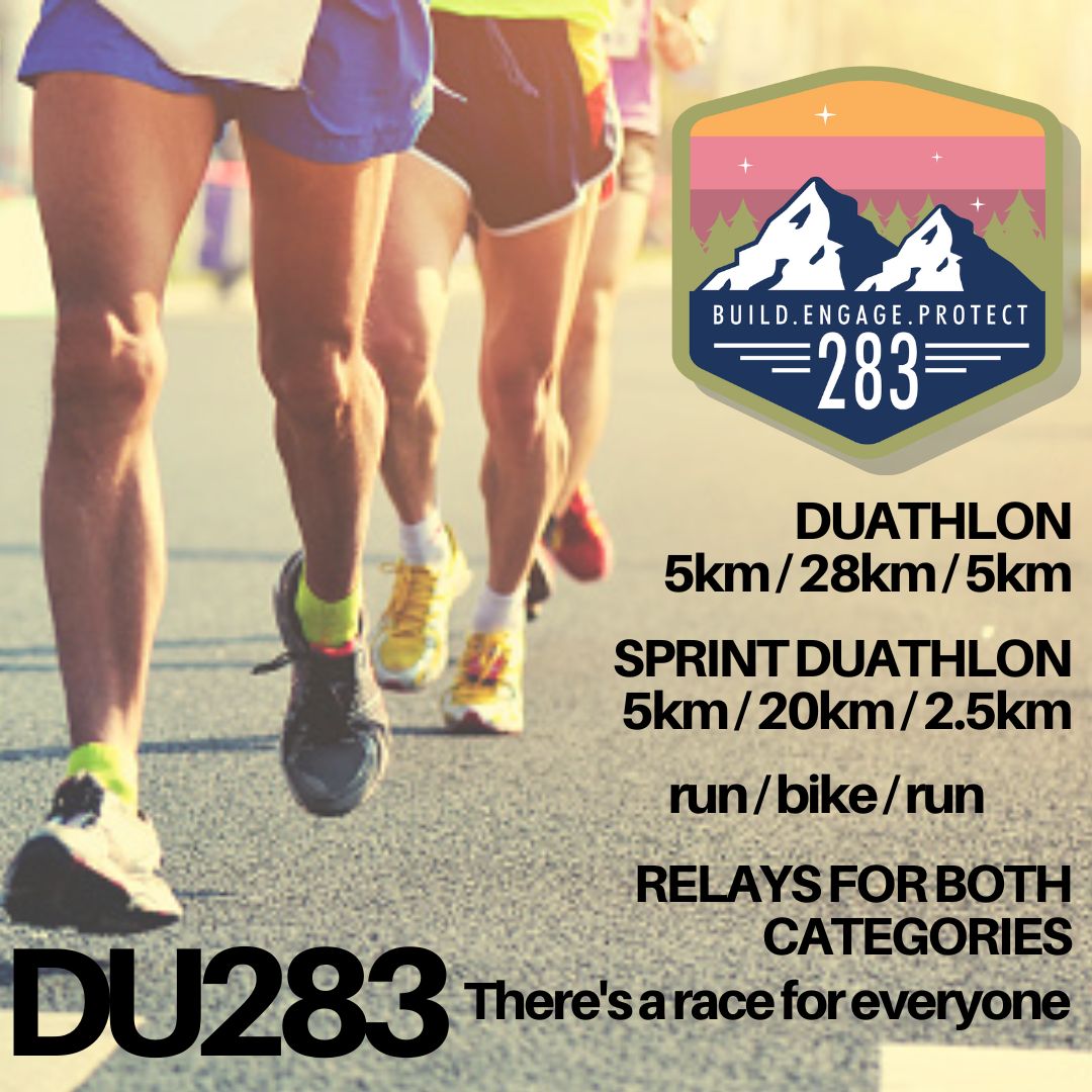 Du283SSM's tweet photo. Are you not quite ready to run a full duathlon? Not a runner? Find a partner to run while you bike or vice versa. Try the sprint distance on your own or with a partner. Visit https://t.co/cPFV29v7jW for more info &amp; to register #RunBikeRun #Relays #SprintDuathlon #MentalHealth https://t.co/A0jDXnsKIT