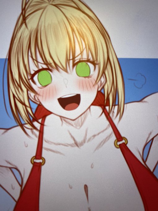 ネロちゃま描きます。
今回の目標は線画頑張ること。

正月のと似た構図だけどいいよね。 