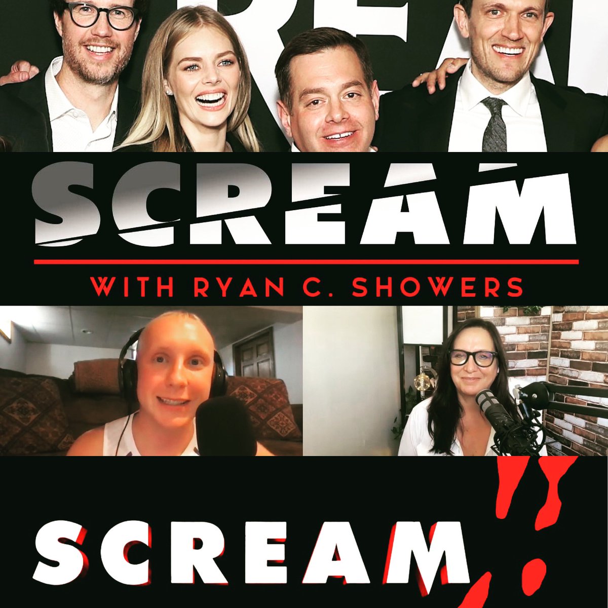 SCREAMwithRCS's tweet photo. Episode 061: Samara Weaving, Scream II, &amp; RCS Mentor Sasha Stone (@AwardsDaily) Interview

Scream 6 News Talk Featuring: 
@CassiMarieG @ymerejshay @QueenQReam @Hoodiie23 @maritummy @stevieshears
https://t.co/VA9zFWl15w 

Apple, Spotify @EarGlueMedia &amp; more https://t.co/XaexY5e4Ed https://t.co/CW7QOENSU9