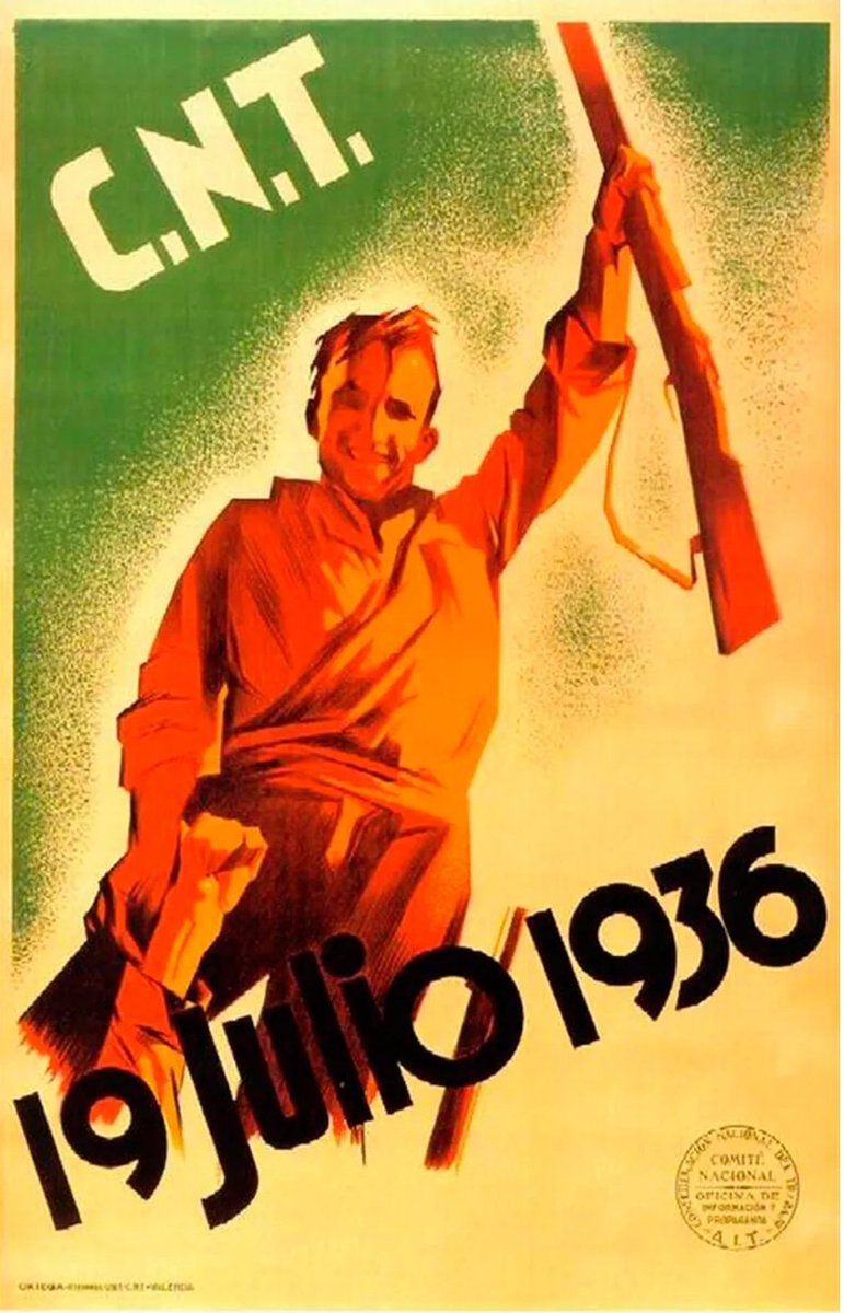 SoliObrera's tweet photo. 19 de julio de 1936, la Revolución Social. 86 años.
Ningún medio de comunicación habla, ni hablará de ello. Ni se estudia en institutos y colegios.

⬛Silencio y manipulación sobre las conquistas de la Clase Obrera
#19Julio1936
#RevolucionSocial
#Colectivizaciones #ControlObrero https://t.co/uTiAp4neiE