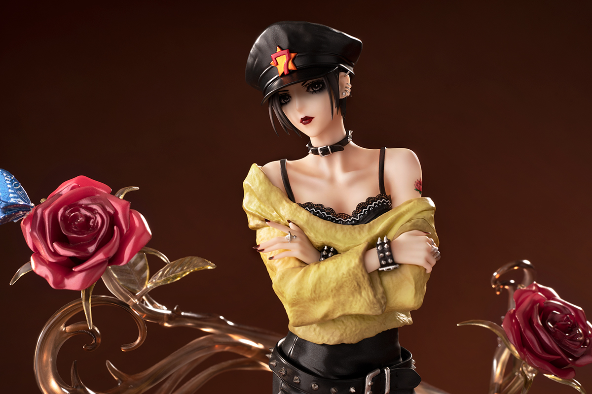 TOWER_Anime's tweet photo. 少女漫画の名作『#NANA』より、「大崎ナナ」「小松奈々」が1/8フィギュアとして登場！
Cookie‘03年2月号次号予告でリリースされたイラストをイメージし、衣装やアクセサリーの細部まで再現されています🌹🌻ご予約受付中！
#矢沢あい
https://t.co/QhapY3miZf https://t.co/WEQZklAfoI