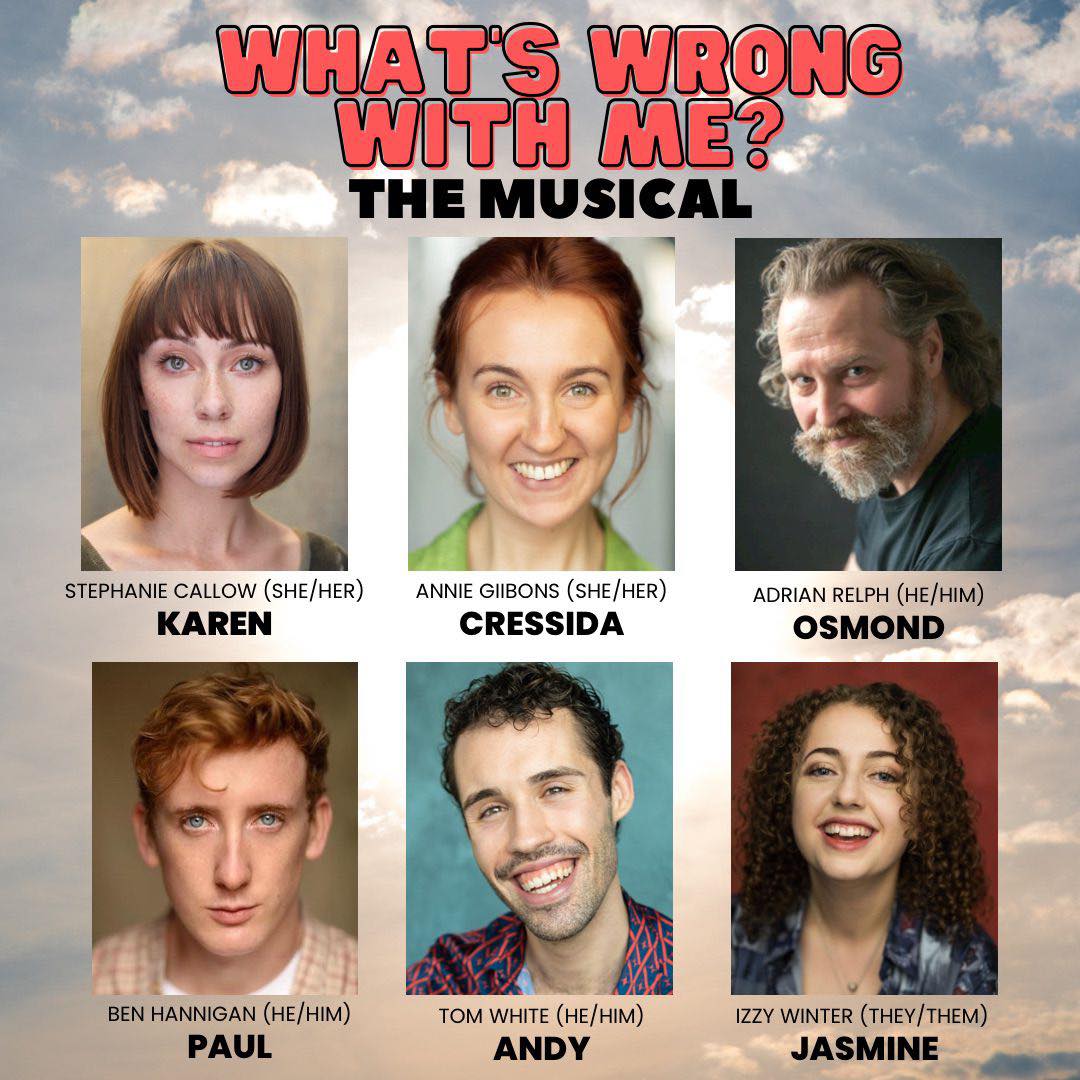 Blah Blah Productions (@blahblahprods) on Twitter photo Would you look at this beautiful cast! Just over 2 weeks before opening night, have you got your tickets yet? 👀
What's Wrong With Me?-The Musical will be at the <a href="/LandUTheatre/">Lion & Unicorn Theatre</a> on the 4th, 5th and 6th of August as part of the <a href="/CamdenFringe/">Camden Fringe</a>
All links are in the bio 🎉 Would you look at this beautiful cast! Just over 2 weeks before opening night, have you got your tickets yet? 👀
What's Wrong With Me?-The Musical will be at the <a href="/LandUTheatre/">Lion & Unicorn Theatre</a> on the 4th, 5th and 6th of August as part of the <a href="/CamdenFringe/">Camden Fringe</a>
All links are in the bio 🎉