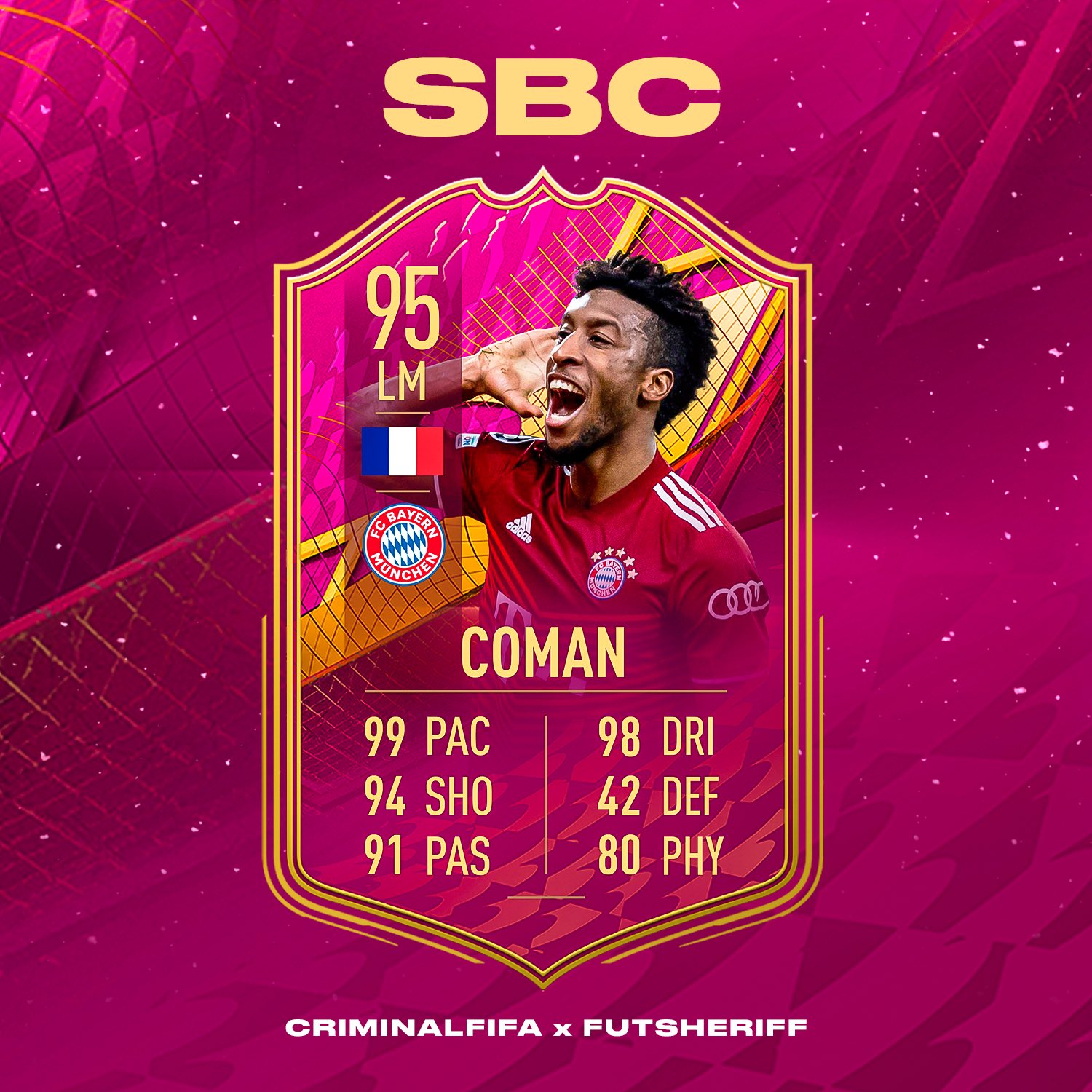 Fut Sheriff on X: 🚨New MOTM's coming tonight! Stats are predicted. Glad  to see Chelsea receiving a special card again! @Criminal__x as always. give  this man a follow <3 #fifa22  /