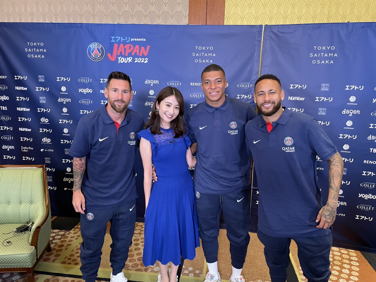 Tbs S 1 大型スポーツ番組 S 1 緊急告知 サッカーの強豪 パリサンジェルマン が来日中 なんと メッシ ネイマール エムバペ 豪華インタビューが実現 世界初 3人揃ってのインタビューが 見れるのはs 1だけ 近日公開 お楽しみに