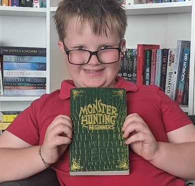 BettysBooksUK's tweet photo. Thank you @IndieThinking for this proof copy of Monster Hunting for Beginners. My son Finley has read and reviewed it: https://t.co/nqG18FnhF9
He has given it the go ahead to stock in store, he says everyone his age will love it! #indiethinking #bookshop #bookreview https://t.co/4faH8d3MXL