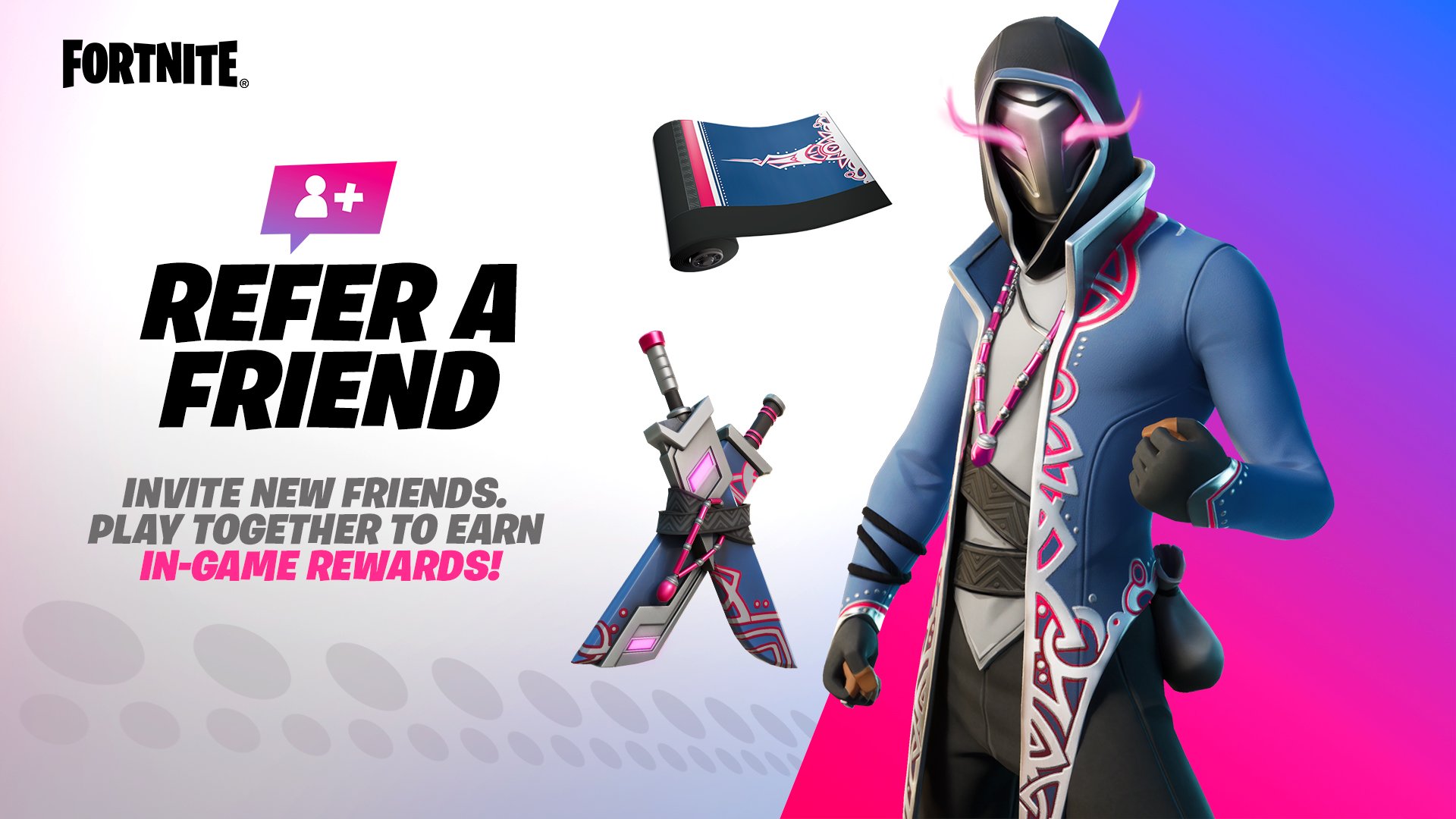 Fortnite Refer a Friend 3.0: Play Together & Earn Rewards!