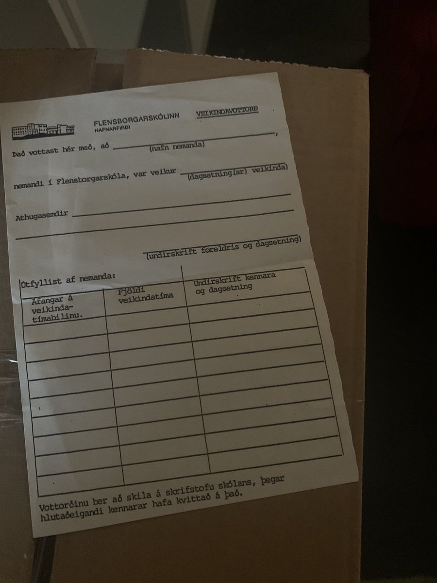 AnnaLilja's tweet photo. Fannst við tiltekt. Hafði birgt mig upp. Sönnun fyrir óforbetranlegum slúbbertahætti á menntaskólaárunum. https://t.co/QT2KrRt234