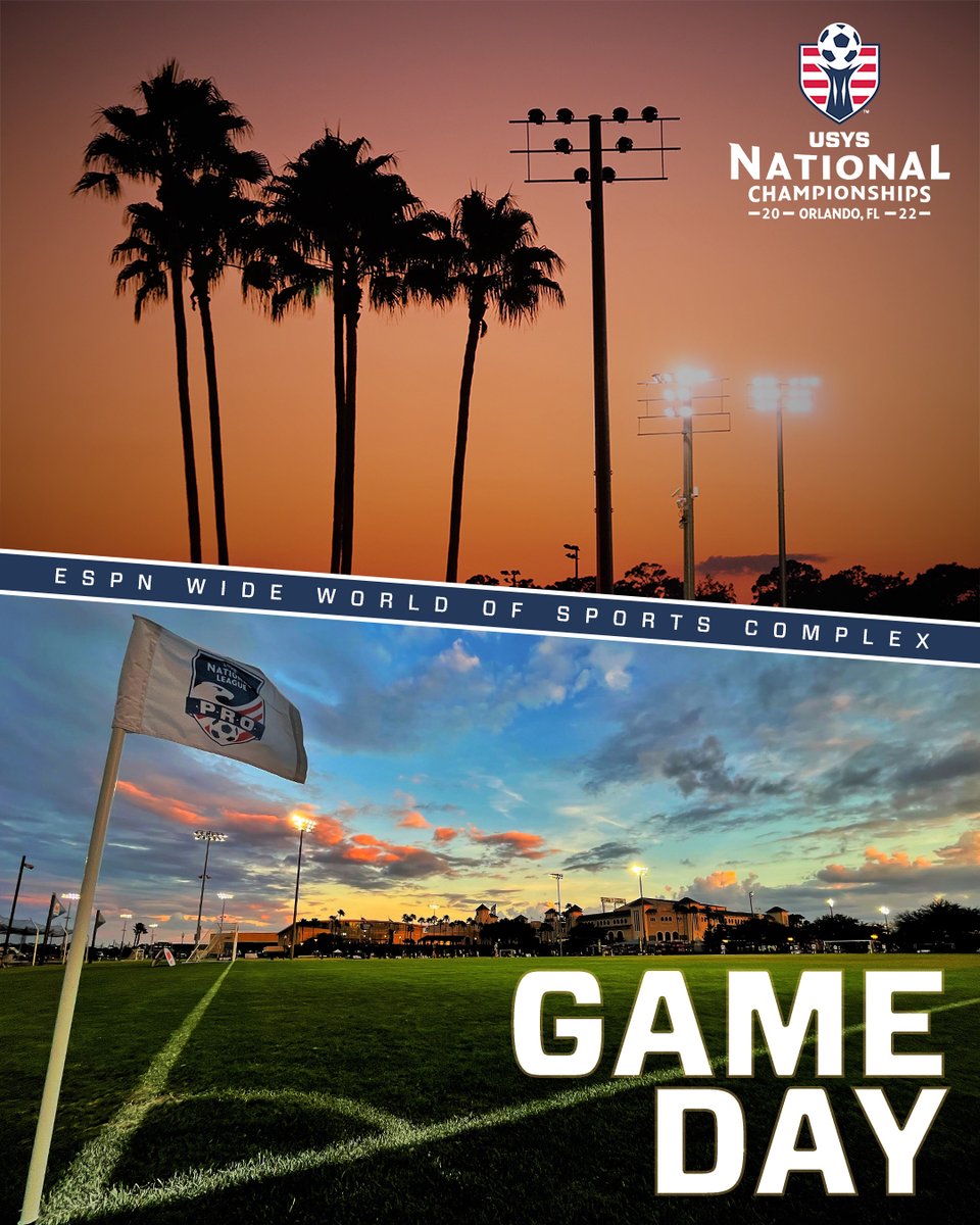 Good luck to all the teams competing this week at the <a href="/usyscups/">US Youth Soccer Cups</a> National Championships! 🔓 in and give it your all!

#ForItAll | #EarnYourPlace