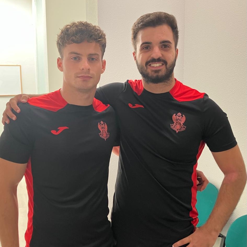 📣 Presentación oficial del cuerpo técnico del CADETE A 2022-23.
<a href="/Borja1436/">Borja Agüero Diaz</a> como entrenador y <a href="/rafaelperezbel/">Rafael</a> como preparador físico, serán los encargados de dirigir y conseguir los objetivos marcados. 
Enhorabuena 💚⚽