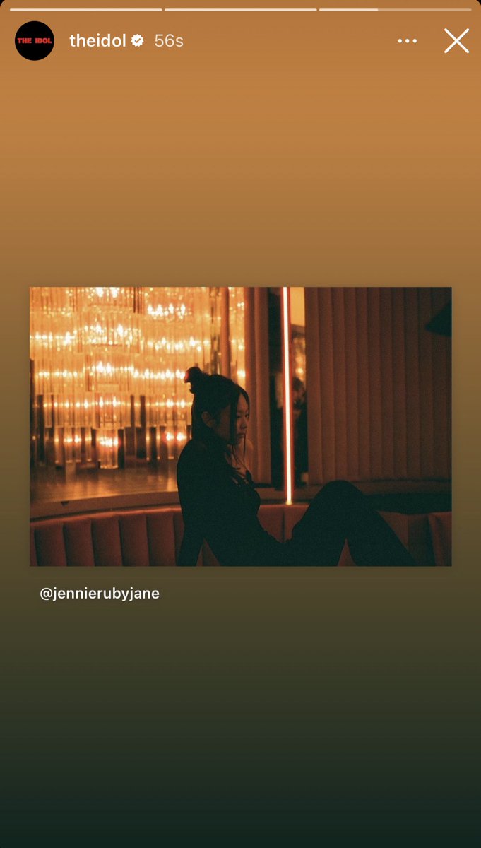 tjruby_'s tweet image. THE IDOL instagram story 
#JENNIE #제니 #블랙핑크 #BLACKPINK