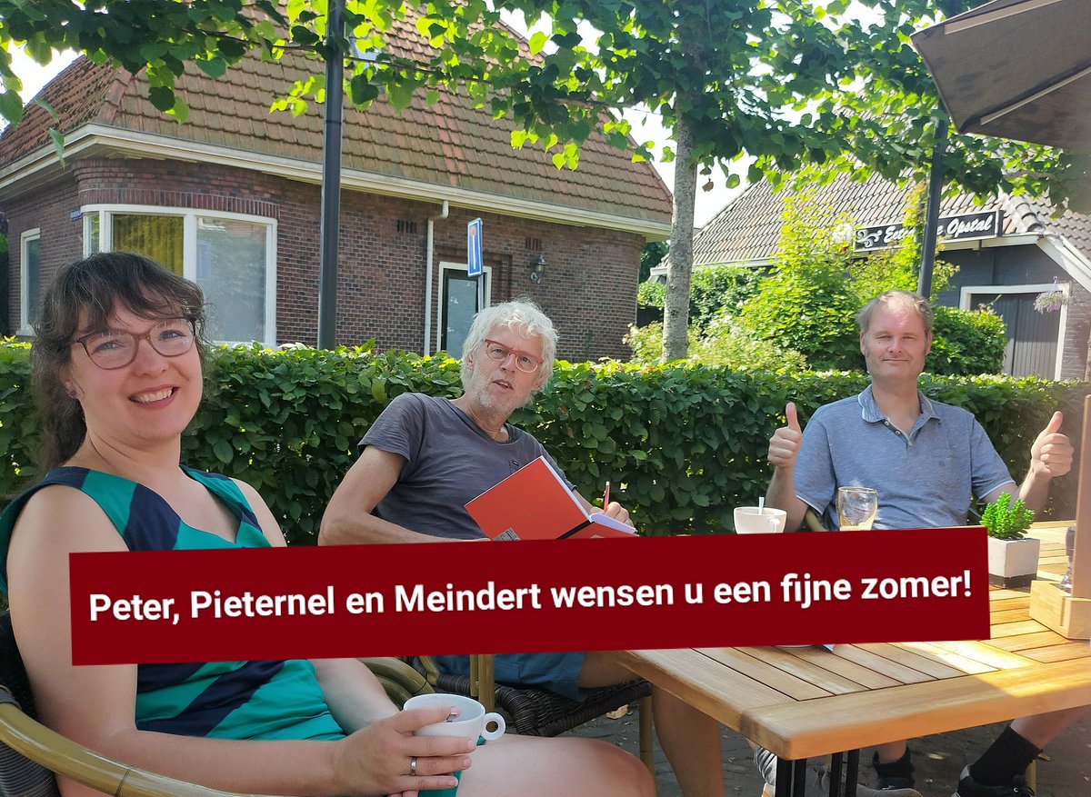 Na de zomer zijn we er weer met nieuwe afleveringen van de Peter, Pieternel en Meindert show. Op 15 september speelt liedkunstenares <a href="/evawaterbolk/">Eva Waterbolk</a> mee, op 26 november is gitarist Joost Dijkema (joostdijkema.nl) onze special guest. Reserveringen via post@intholt1654.nl