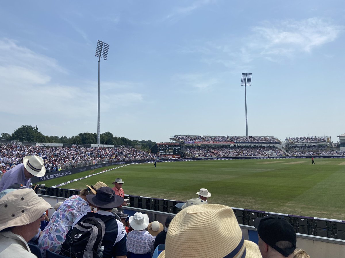 dkeogh12's tweet photo. Excited to be @DurhamCricket to watch @ECB_cricket play South Africa with @kakeogh22 @keogh05 in @benstokes38 last ODI game. #keephydrating https://t.co/gbctWmHlMy