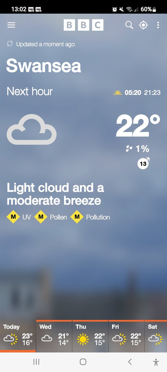 A few spots of rain. Oh dear!
 thank you Swansea weather