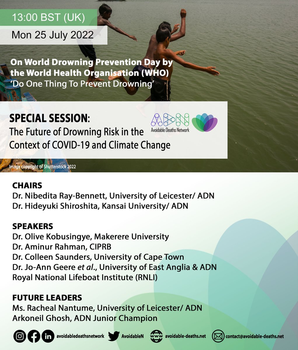Global Crisis Management Report (@globalcmrpt) on Twitter photo RT <a href="/AvoidableN/">Avoidable Deaths Network</a> The Future of Drowning Risk in the Context of COVID-19 and Climate Change Webinar, July 25 ow.ly/H6PT50JYwNE <a href="/WHO/">World Health Organization (WHO)</a> <a href="/ANPR1977/">Association of National Park Rangers</a> <a href="/uslifesaving/">United States Lifesaving Association</a> <a href="/LifeguardsWB/">LifeguardsWO Borders</a> RT <a href="/AvoidableN/">Avoidable Deaths Network</a> The Future of Drowning Risk in the Context of COVID-19 and Climate Change Webinar, July 25 ow.ly/H6PT50JYwNE <a href="/WHO/">World Health Organization (WHO)</a> <a href="/ANPR1977/">Association of National Park Rangers</a> <a href="/uslifesaving/">United States Lifesaving Association</a> <a href="/LifeguardsWB/">LifeguardsWO Borders</a>