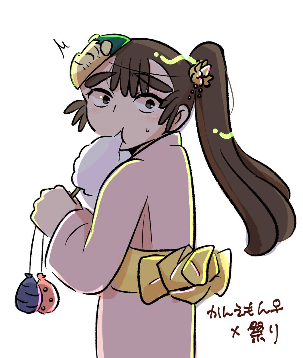 勘♀  三木綾♀ 現パロ落書き 