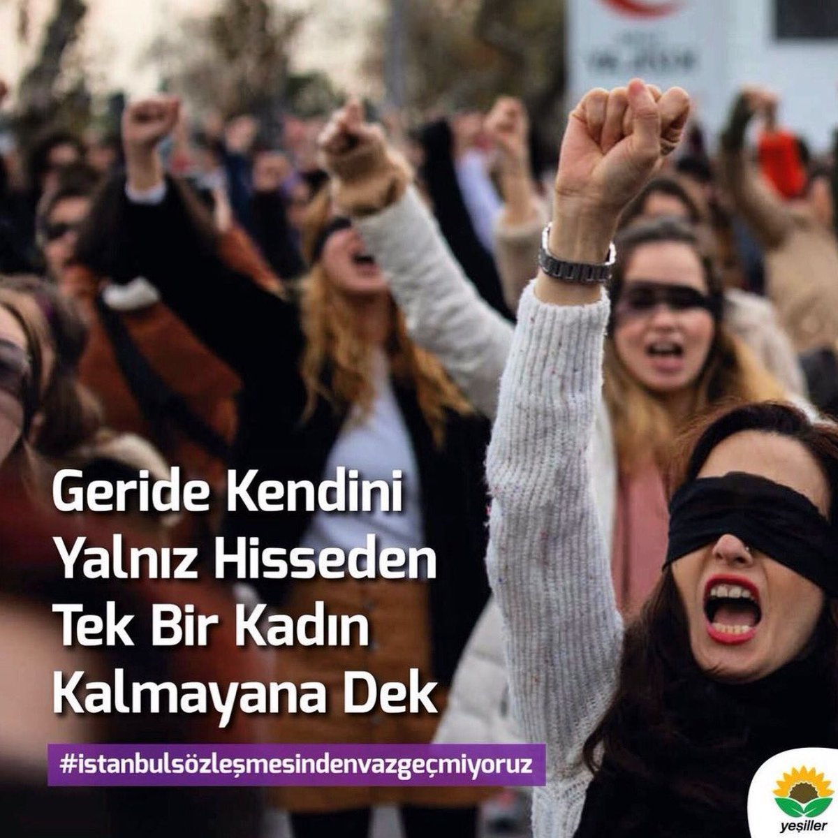 YesillerPartisi's tweet photo. #İstanbulSözleşmesindenVazgeçmiyoruz https://t.co/xGTG1ZV7TZ