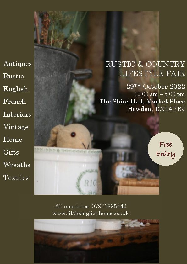 LEH_interiors's tweet photo. Date for your diary. 
#littleenglishhouseevents https://t.co/qIOukhcyn8