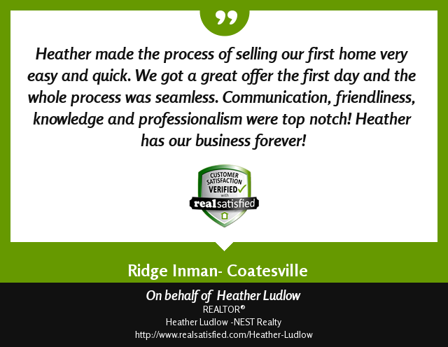 HeatherLudlow's tweet photo. You know what makes me happy? A happy client. https://t.co/lNIY29Ye0N via @realsatisfied https://t.co/h7BxZIoTf4