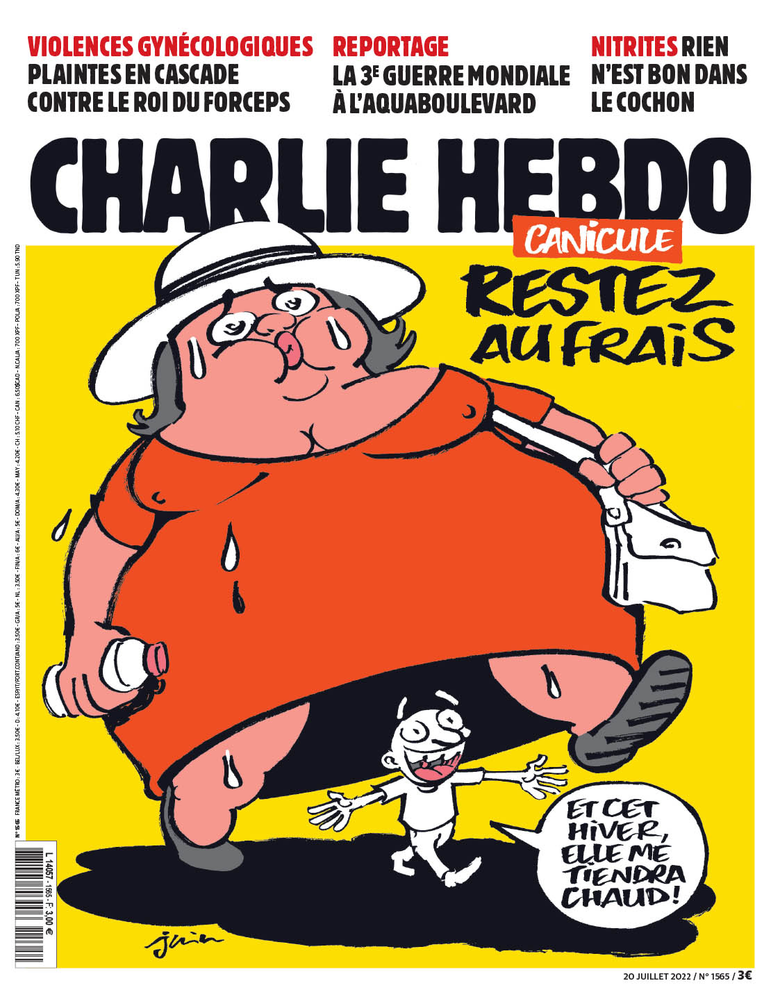 Charlie Hebdo on Twitter: "Canicule : Restez au frais Retrouvez dans ce