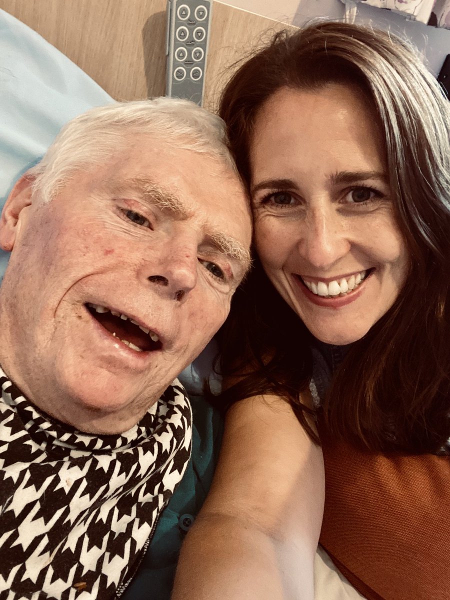 KenGreaney's tweet photo. The day I truly knew that Guardian Angels were a real thing was the day I met my wife - Even on my Dads darkest days of late, she never fails to make him smile. Truly grateful to have her support ❤️💙@claire_greaney https://t.co/vfncb7hx64