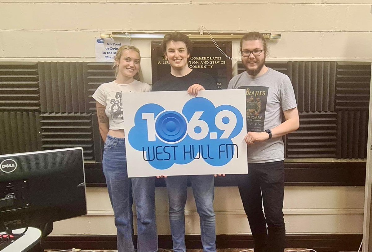 Souvenir from our time at West Hull FM last month. We made an appearance on the The Usual Suspects Radio Show, talking all things music and our new single The Streets. Fair to say we got the radio itch &amp; could have been on air all night!.. #hullmusic #indierock #radio #indieband