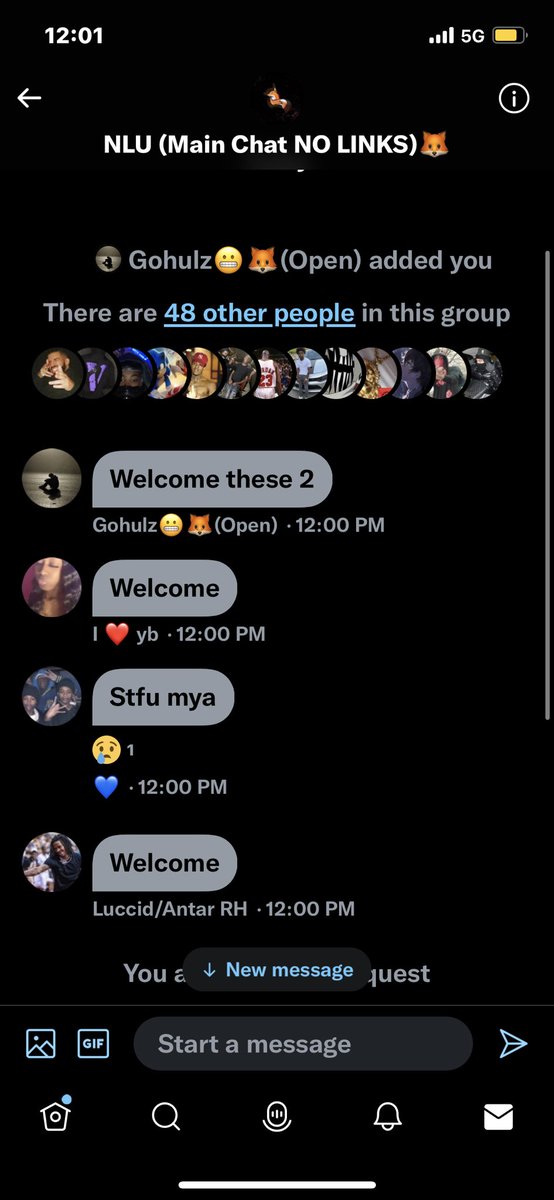 Joined @NLUOrgPage s/o <a href="/ARealestx/">Areal</a> 🤭