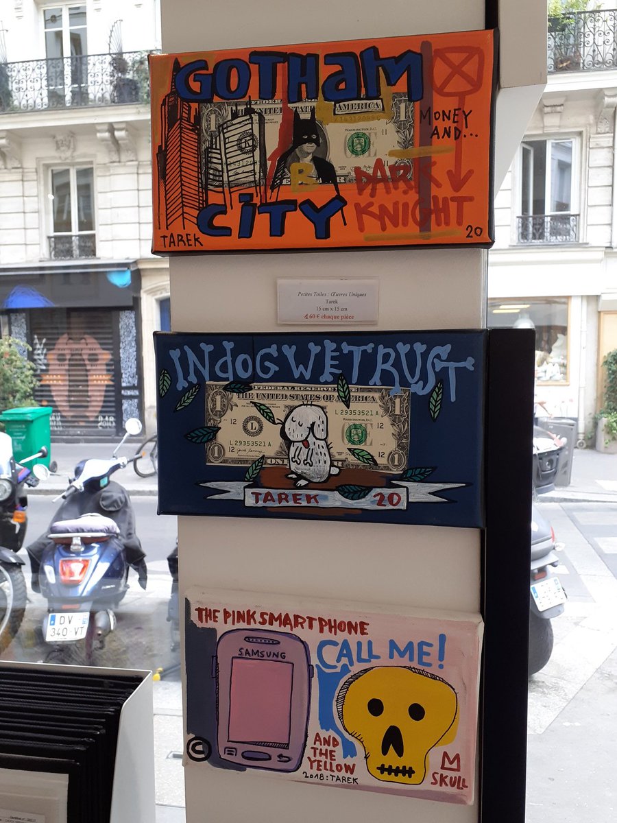 Tarekwriter's tweet photo. #artwork a
#goodnews des peintures et dessins de Tarek sont disponibles à la Galerie L'oeil ouvert à #Paris
#artoftheday #art #streetart #artworkoninstagram #artworkoftheday #maskart #painting #artistes #Tarek
Les infos sur https://t.co/v4fIChOIpr https://t.co/bycaBftQ9g
