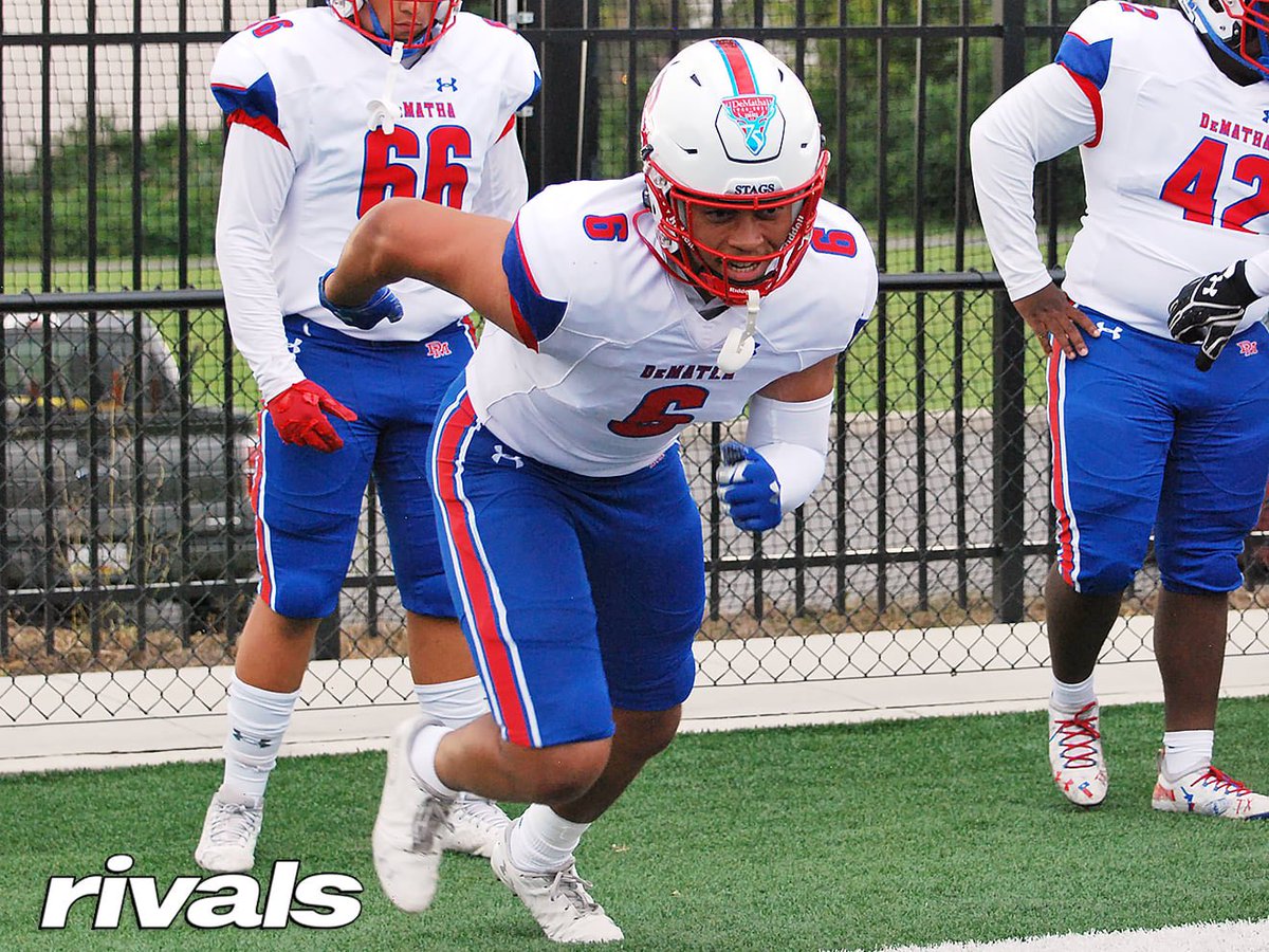One of our players to watch heading into this upcoming season is Class of 2023 DT &amp; <a href="/OhioStateFB/">Ohio State Football</a> commit Jason Moore out of DeMatha Catholic (Hyattsville, MD) . Follow him <a href="/jayymoneyy32_/">Jason Moore</a> 

📸 @rivalsdotcom 

#InTheHeat