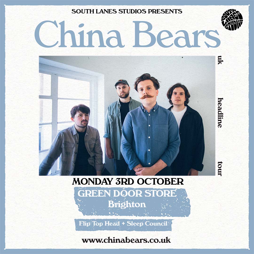 Green Door Store (@greendoorstore) on Twitter photo 💥💥NEW SHOW💥💥
South Lanes Studios Presents <a href="/chinabearsband/">China Bears</a> Plus Special Guests Flip Top Head & <a href="/council_sleep/">Sleep Council</a>
3rd OCT // TIX £6 (Student), £8 ADV, £10 OTD // 1900-2230 // 18+
Event Link: fb.me/e/2EldwvBV1 💥💥NEW SHOW💥💥
South Lanes Studios Presents <a href="/chinabearsband/">China Bears</a> Plus Special Guests Flip Top Head & <a href="/council_sleep/">Sleep Council</a>
3rd OCT // TIX £6 (Student), £8 ADV, £10 OTD // 1900-2230 // 18+
Event Link: fb.me/e/2EldwvBV1