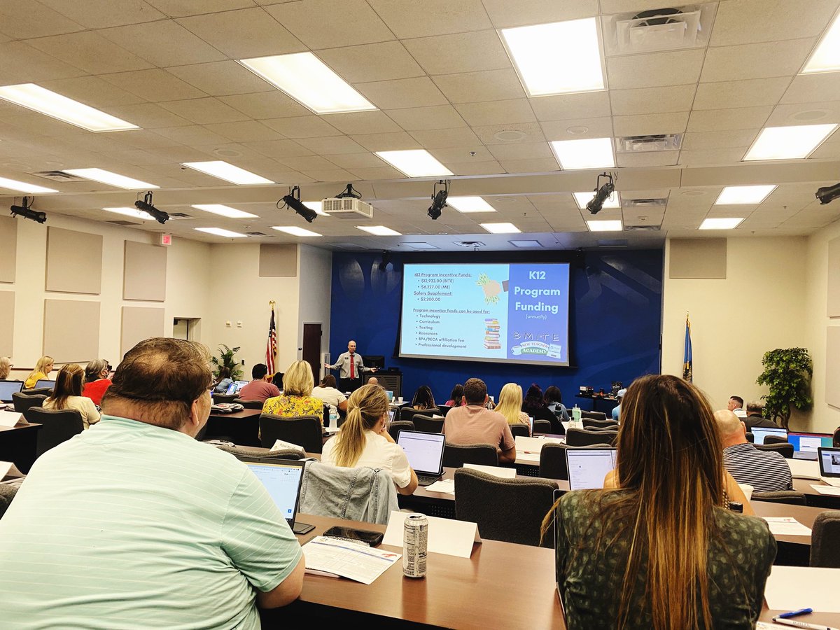 BMITE New Teacher Academy is off to a great start! Looking forward to all the phenomenal work these teachers will do this year.