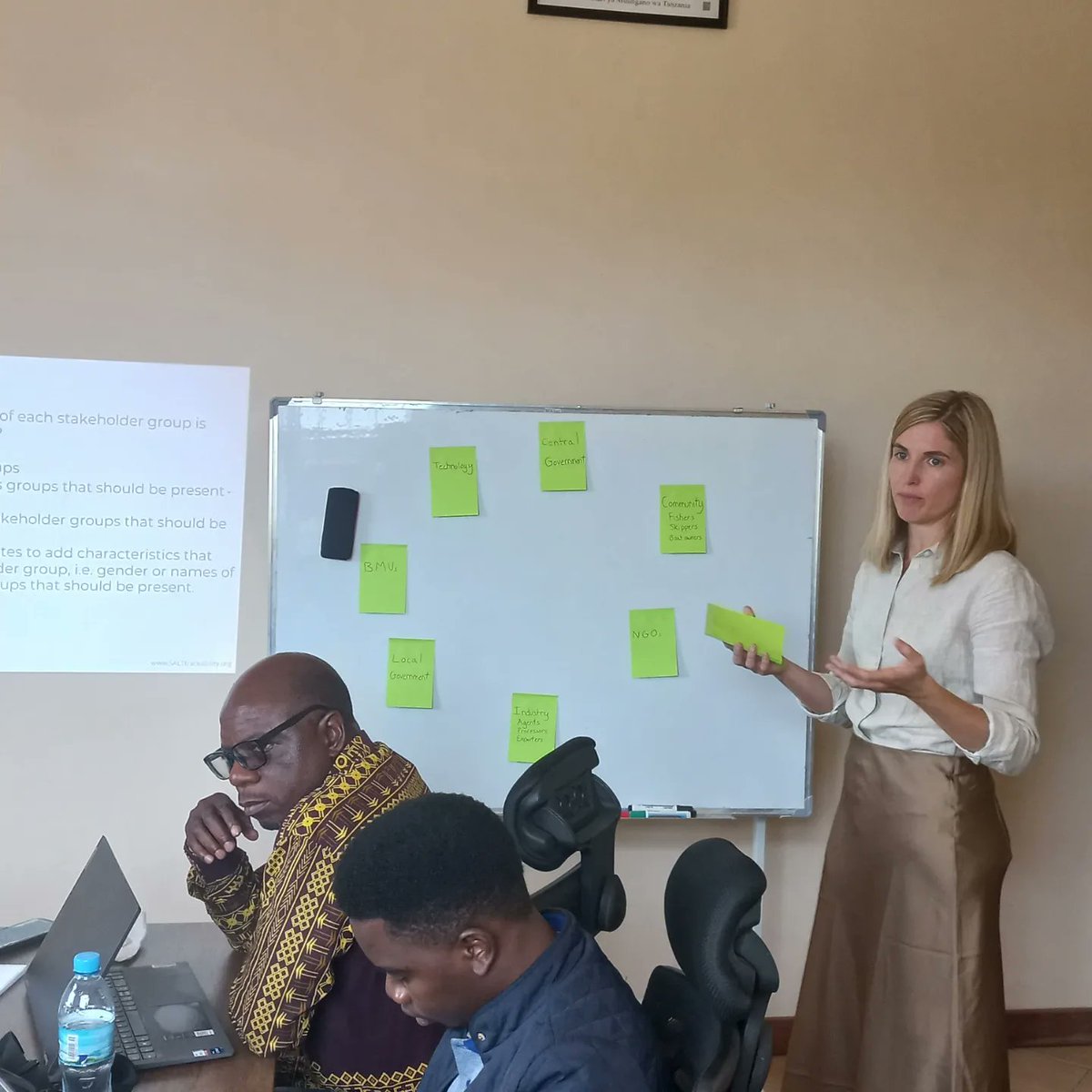 Day 2: we are digging further and brainstorming. 

Today we had an In-depth discussion between AFO, @SALTtrace, @UvuviNa and @USAIDTanzania  team on the upcoming codesign workshop on octopus traceability project
#octopus #seafoodtraceability
