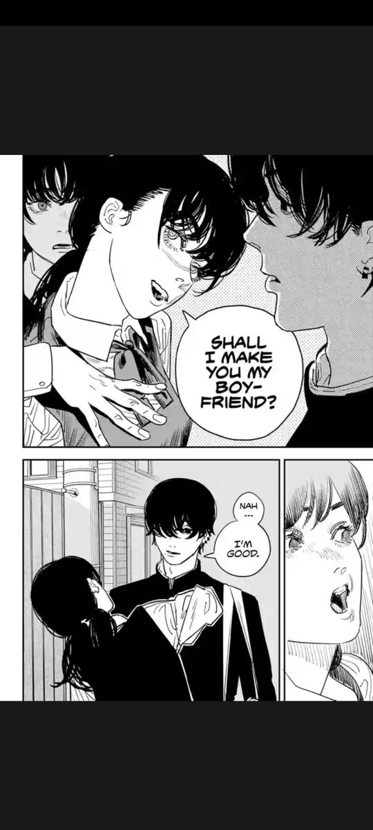PS360HD2's tweet photo. Being anti Simp saves you alot of trouble in Chainsaw Man apparently lol He definitely lowkey a beast tho lol https://t.co/bBokGeJgWx