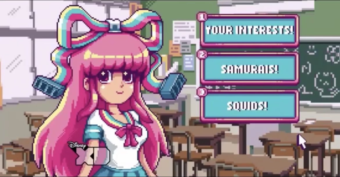 DigitalGiffany's tweet photo. @Sophiathreeeve “Thank you so much!  Your so thoughtful!  You can just leave it in the back for now.”

Your love points score would go up.

“What would you like to talk about?…” https://t.co/0WFcTIlDhH