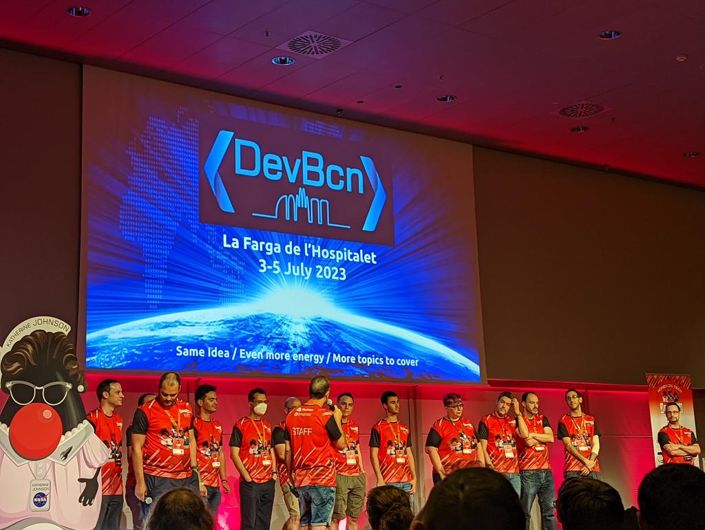 fstabr's tweet photo. Next year, #JBCNConf will be renamed to DevBcn and be open to more topics, beyond Java. https://t.co/rkX6hjuG4M