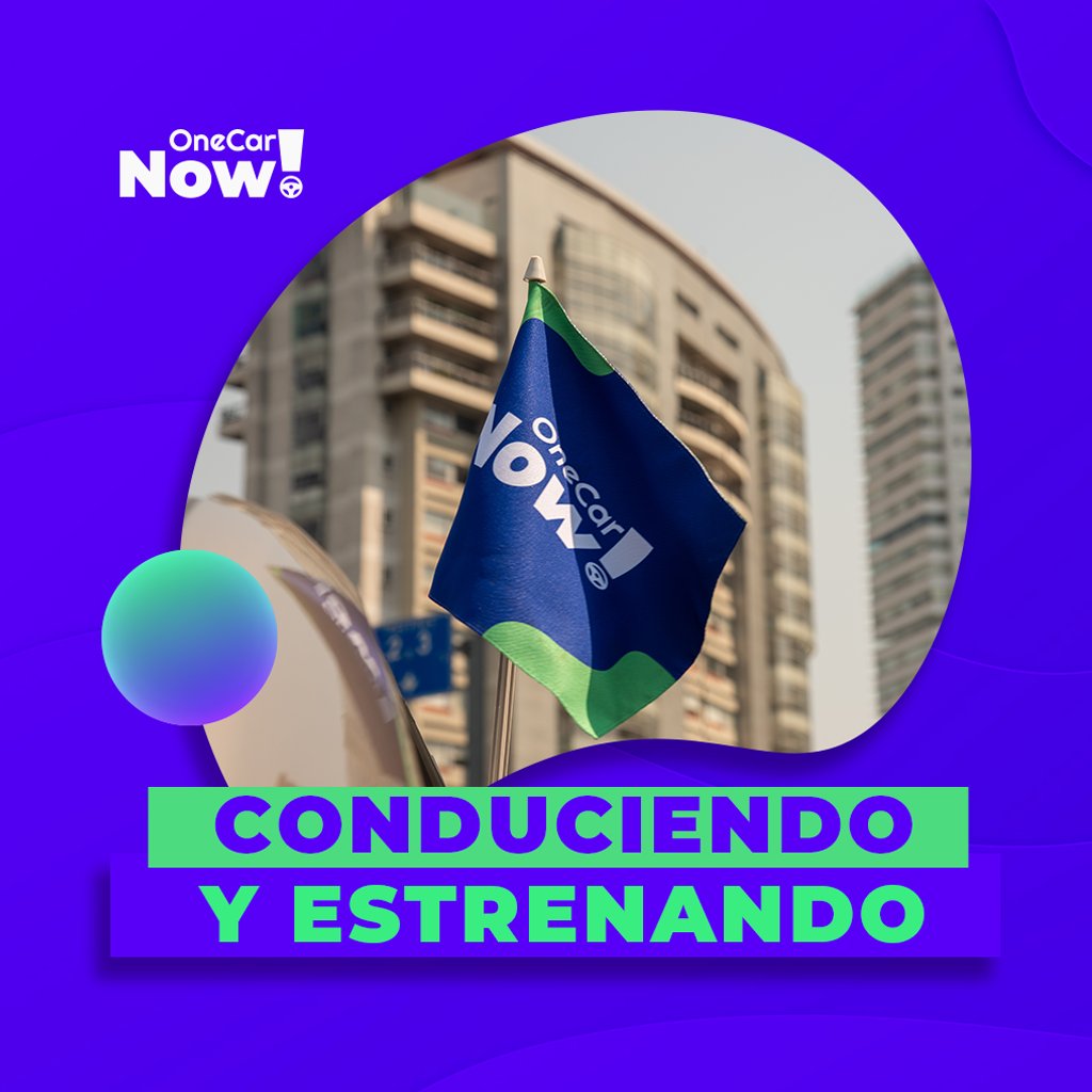 Conducir y estrenar…✨😱 ¡Conócenos y conduce el auto que tanto llevas esperando! 😉🚗

Inicia tu proceso hoy mismo desde onecarnow.com y estrena con nosotros.👊🚙💜

#Estrena #ElMejorConductor

*Refacciones preventivas, sujetas a calendario
establecido por OneCarNow!
