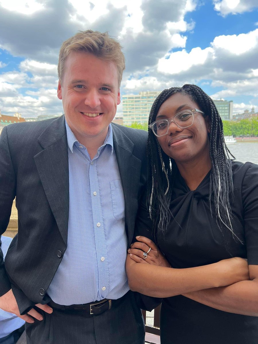 tomhunt1988's tweet photo. It’s been a great pleasure to have supported @KemiBadenoch over the past week or so. She’s done tremendously well. I’m disappointed with the result today. One of the most exciting candidates to have ever entered a Conservative leadership contest. I’m now floating voter 😂 https://t.co/e3ZzNiy3HG