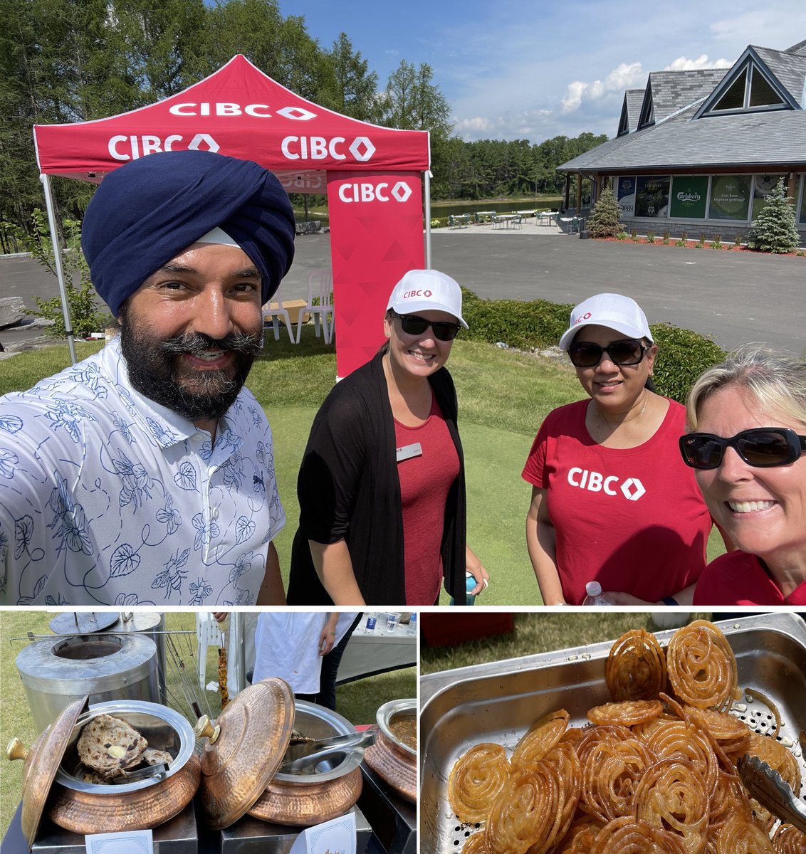 NavdeepSBains's tweet photo. Great day at the #CIBC Royal Punjabi Cup Tournament in support of Seva Food Bank & Khalsa Aid, with thanks to the Punjabi Golfers Assn and #teamcibc https://t.co/CFfkQuQB9I