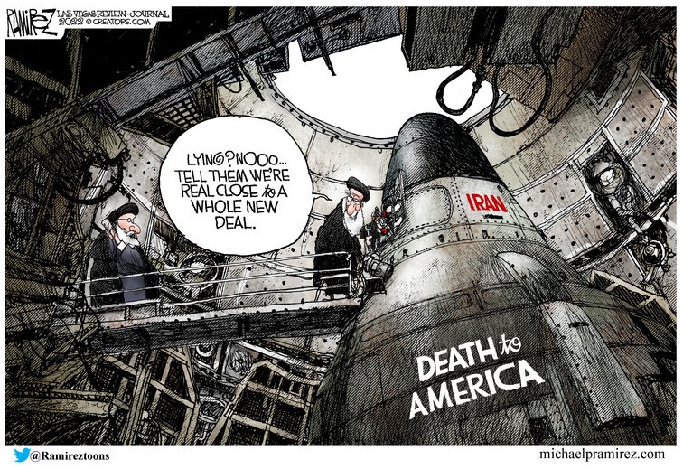 WebDPN's tweet photo. #Iran  closer than ever to a nuclear weapon #Israel #Islam #IranRogueState #Putin #Russia @Ramireztoons #STOPIranNOW #worldpeace #nuke https://t.co/2qXFlQ6ZwX