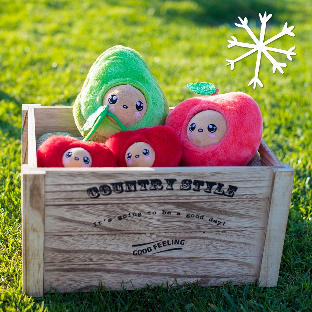 AdoraPlay's tweet photo. Shop today's deal of the day for buy one get one FREE on all Farm Fresh Fruit Plush! Soft, squishy and made for sensory play, SAVE on Adora's Farm Fresh Fruit today! 🍒

Shop NOW! https://t.co/RIXEmcfvLg https://t.co/SgqUia8NGP