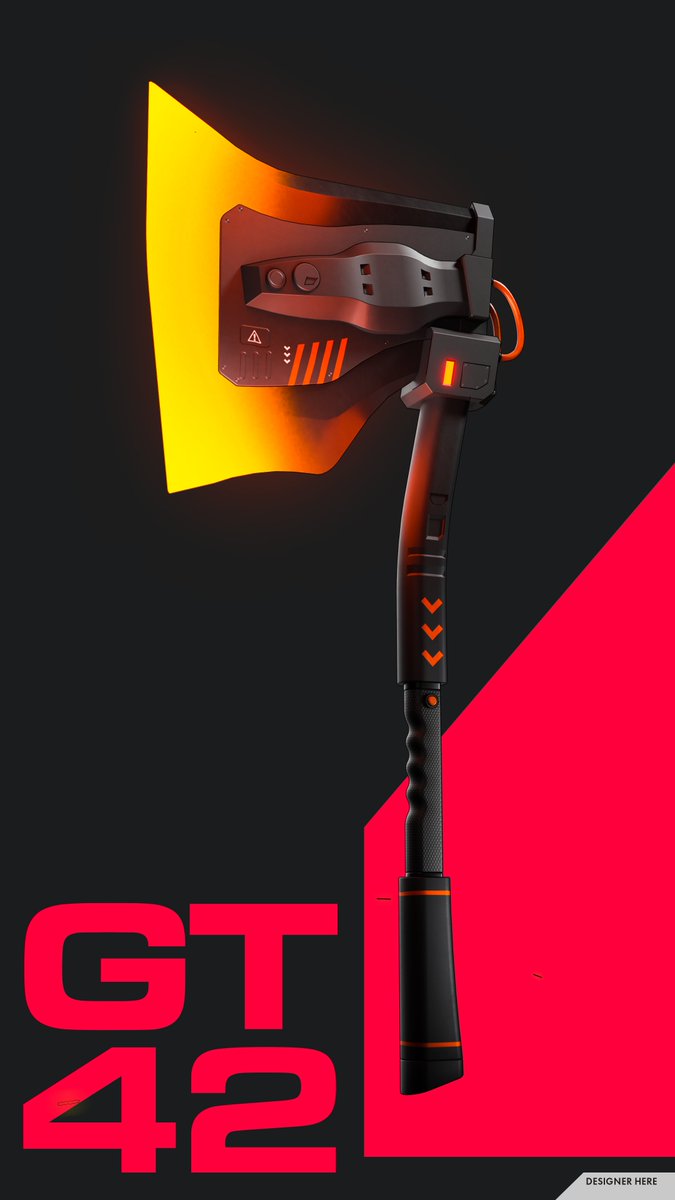 here_designer's tweet photo. Soooo.... Yea, i redesigned an old axe concept of mine. You can see the old ones here. 

And for more detailed look and all:

https://t.co/QaJVy3M4Vc

#b3d #conceptart #Blender3d #Substance3DPainter #scifi #scifiart #digitalart https://t.co/ZTnoOyoVJi