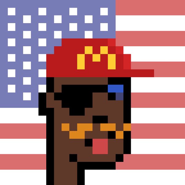 GlitchTown404's tweet image. The Americans NFT - The Americans #4961