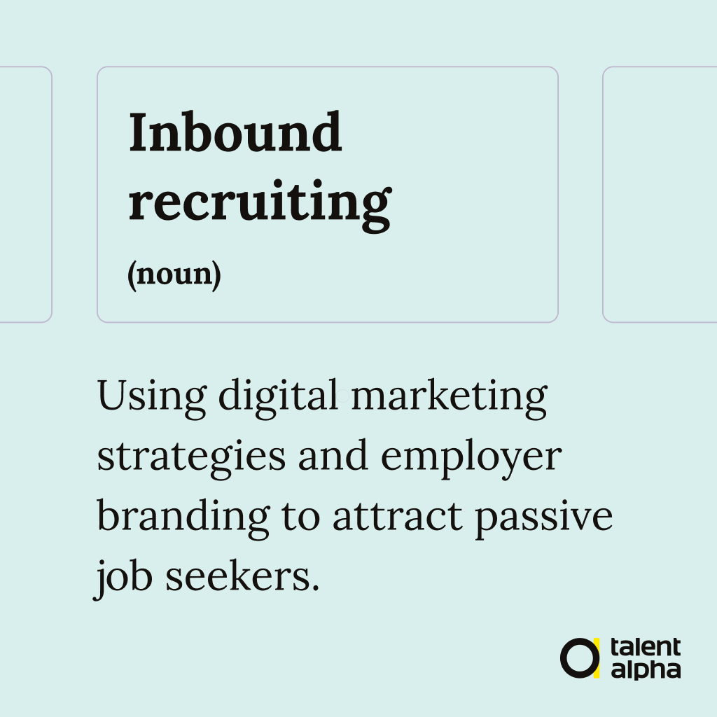 Inbound recruiting is a modern way of attracting the best talent. When done right, the most suitable talent finds you. Does your company have an inbound recruiting strategy in place? 

#HiringManagersDictionary #ITRecruitment #Recruitment