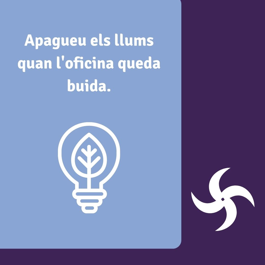 FEDA_Andorra's tweet image. 📣 L’estalvi d’energia ja no és una opció, és una necessitat urgent. 📣
L’estalvi és el que farà la gran diferència.  
🔛 No esperem a actuar, ara podem escollir. 
👇Consells per reduir el consum d'energia on passem més temps: a la feina!
Estalvia energia i actua pel planeta.🌏
