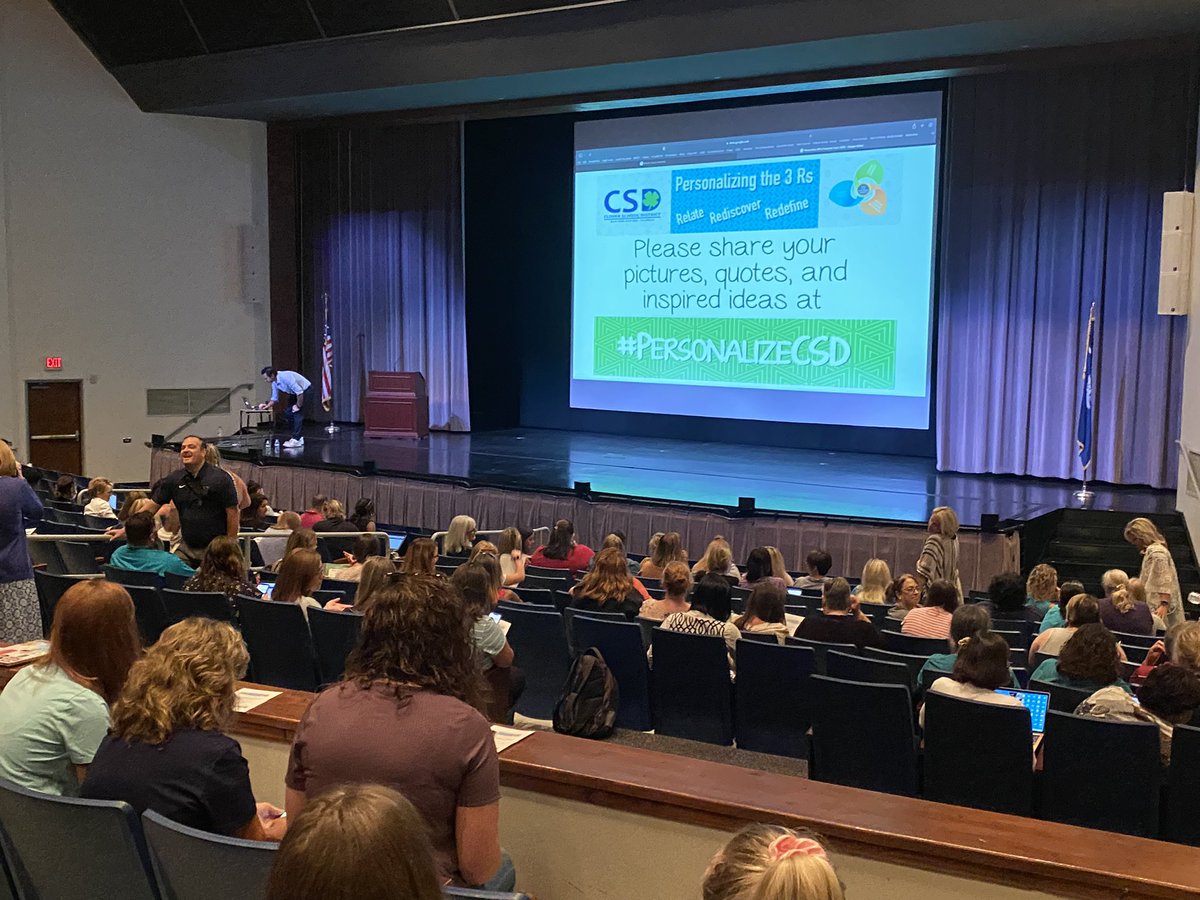 keefs727's tweet image. Ready for a great day of learning and connecting in Clover! Excited to hear @gcouros #PersonalizeCSD #PersonalizeSC