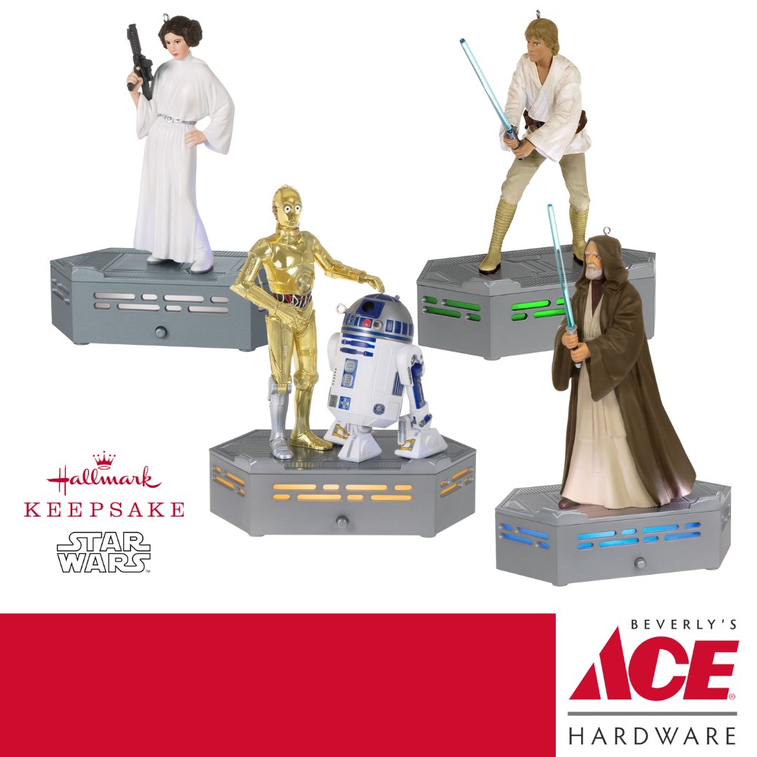 #PollackFF Christmas in July GIVEAWAYS Day 1...

RETWEET this tweet for a chance to WIN a <a href="/Hallmark/">Hallmark</a> <a href="/Starswars/">Starswars</a> Ornament set. These guys light up and talk to each other!

Visit beverlysacehardware.com and shop online!