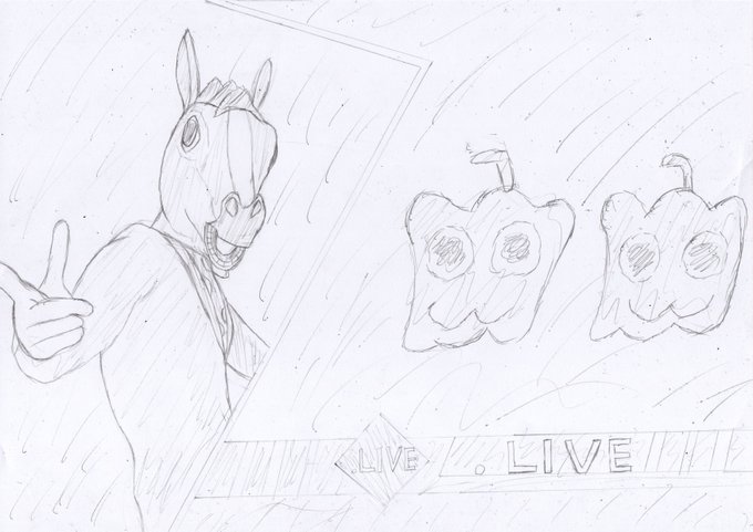 下描きできた 