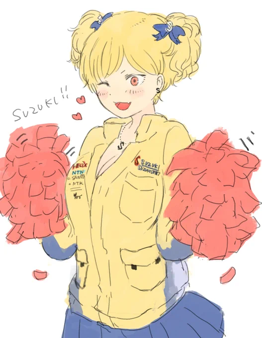 女の子すいすぽ絵 