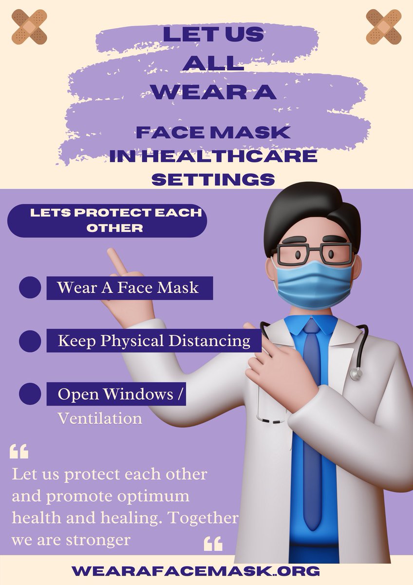 WearAFaceMask_'s tweet photo. You are welcome to RT & Print this poster for healthcare settings. Lets all #WearAFaceMask if we can - in healthcare settings it evokes reassurance and confidence. #WearAMask #health #healthcare #NHS #Immunosuppressed #Immunocompromised #CEV https://t.co/F5rXDK3Nzo
